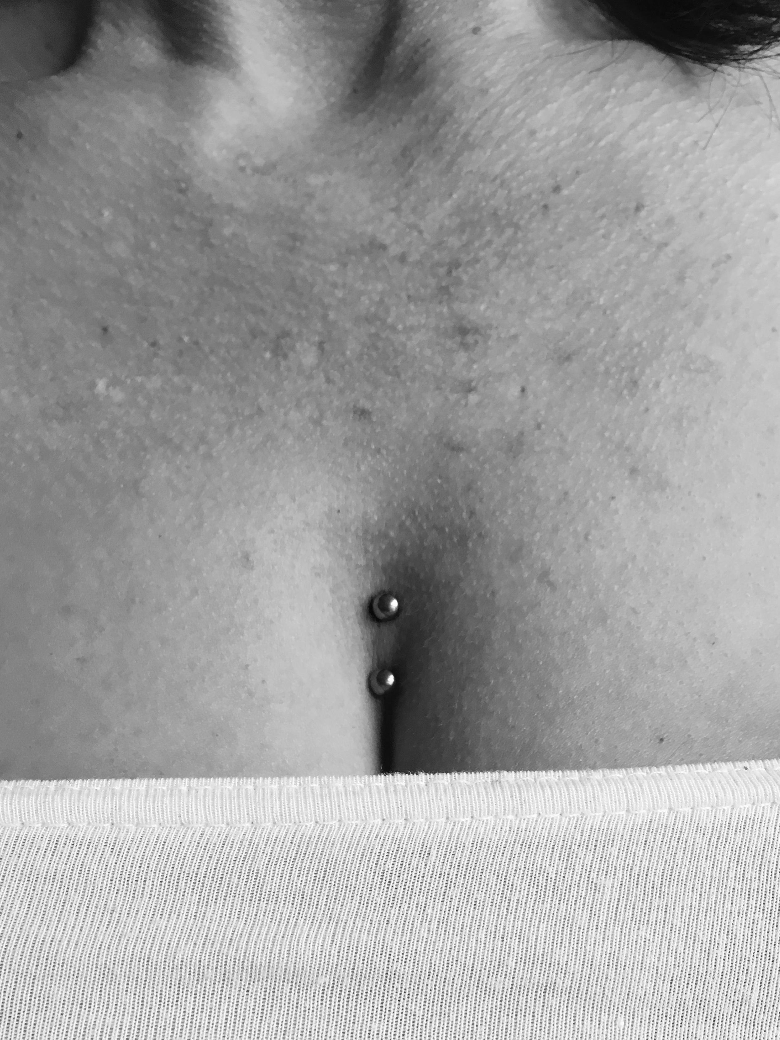 Dermal/Surface (Forearm/Cleavage) Piercing (18 years+)