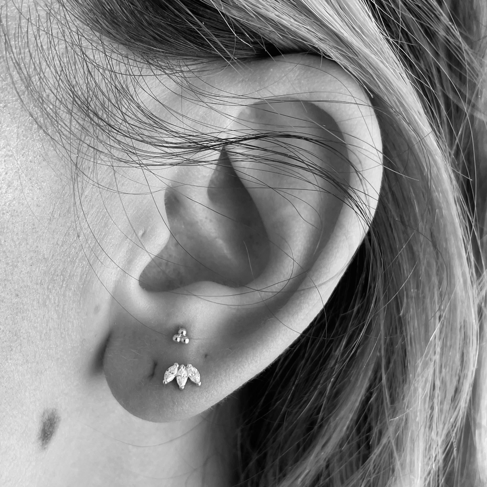 Lobe Pair Piercing (16 years+)