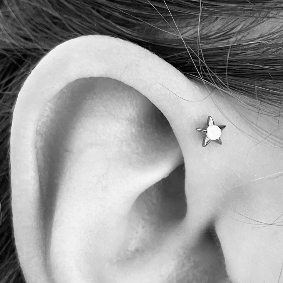 Forward Helix Piercing (16 years+)