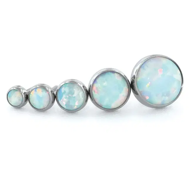 (12+) Paired Earlobe | Includes Opal Jewelry