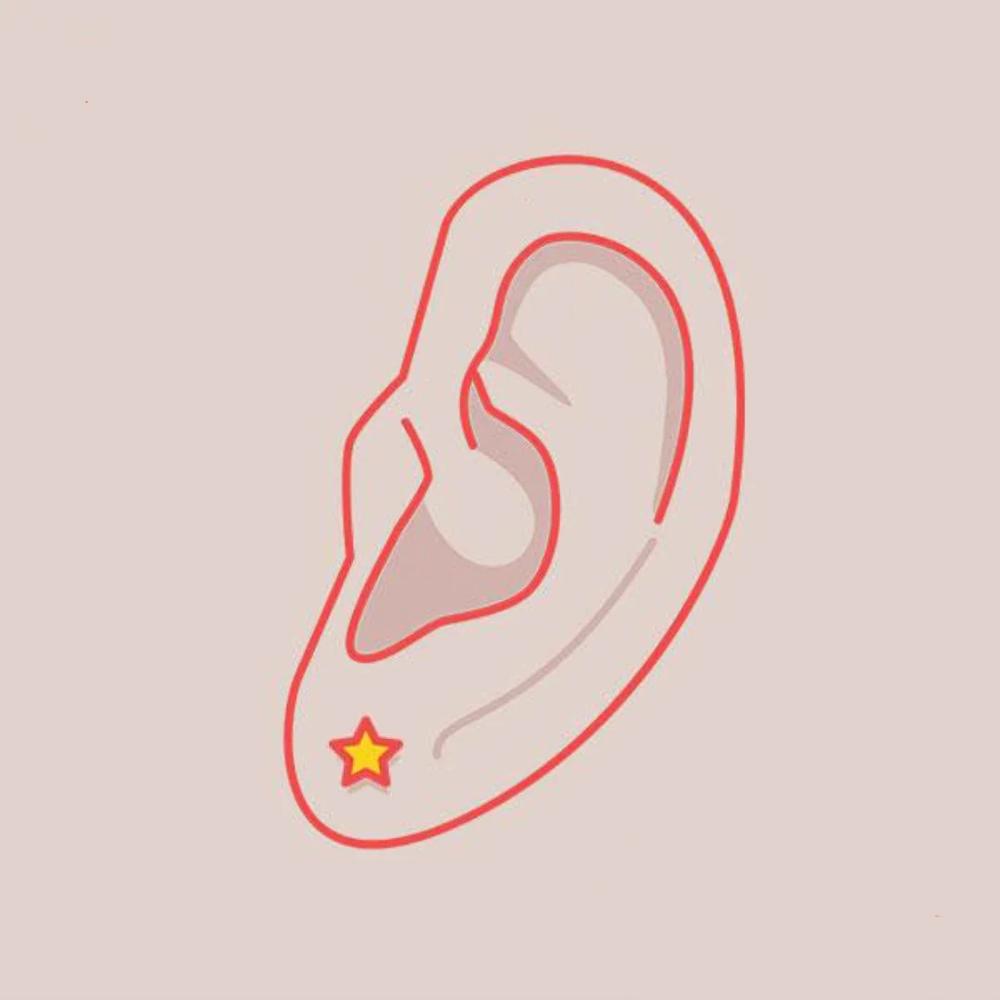 Single Lobe Piercing