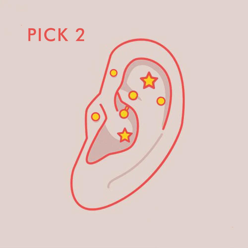 Combo: Pick 2 (Ear Cartilage)