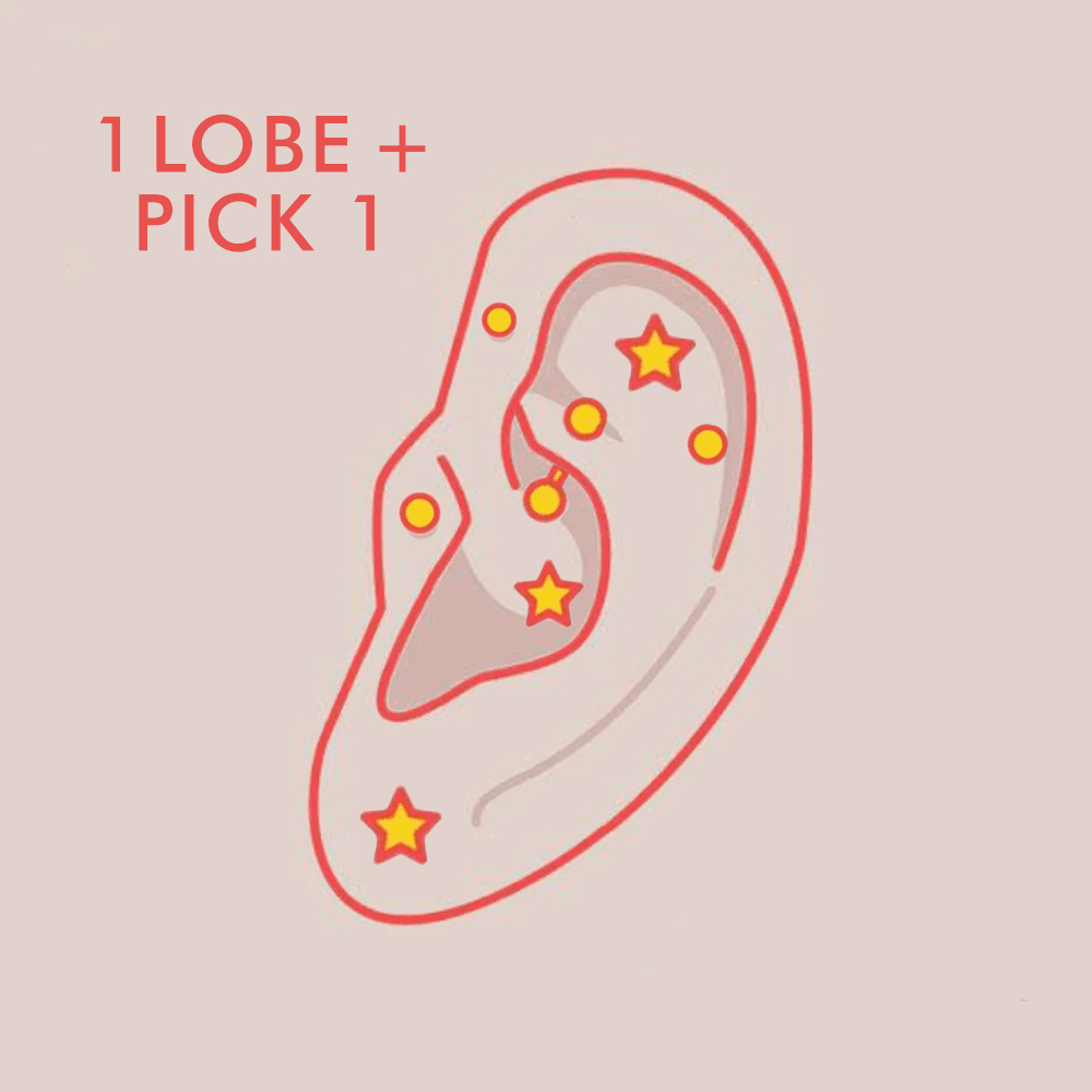 Combo: Single Lobe + Cartilage